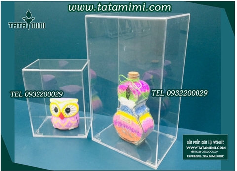 Hộp chụp sản phẩm bằng chất liệu mica