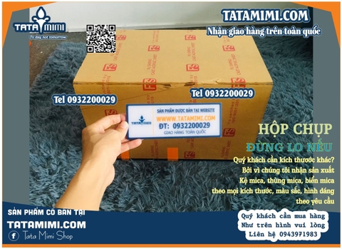 Hộp chụp sản phẩm làm đế cao bao nhiêu