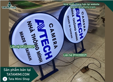Biển hộp đèn có led có làm được 2 mặt nội dung không