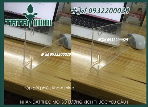 Kệ checklist- Kệ mica treo tường mẫu mới