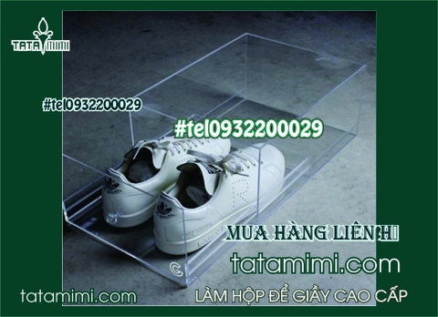 Hộp trưng bày giày-hộp trưng bày mô hình
