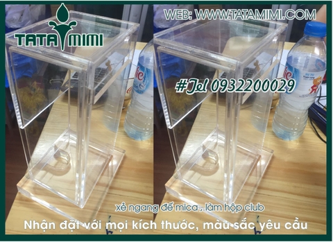 Hộp bảo vệ sản phẩm bằng mica