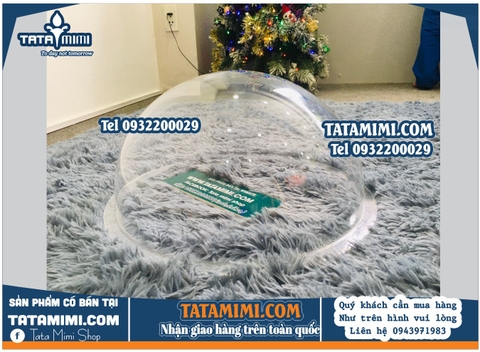 Hút nổi mica trong đường kính to