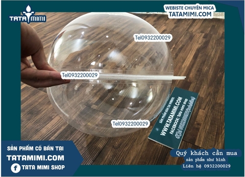 Mica 2mm hút nổi đường kính lớn nhất là bao nhiêu