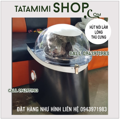 Hút nổi mica tạo nên lồng thú cưng