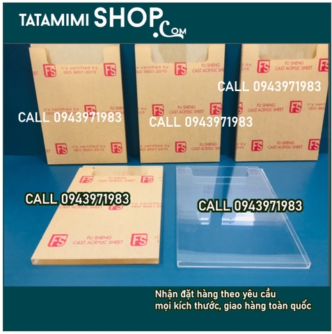 Kệ mica treo tường có làm viền không
