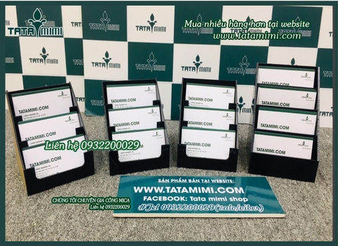 Kệ card có 2 ngăn để bàn