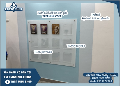 Kệ Checklist Mini Treo Tường: Giải Pháp Tổ Chức Hiệu Quả Cho Không Gian Làm Việc