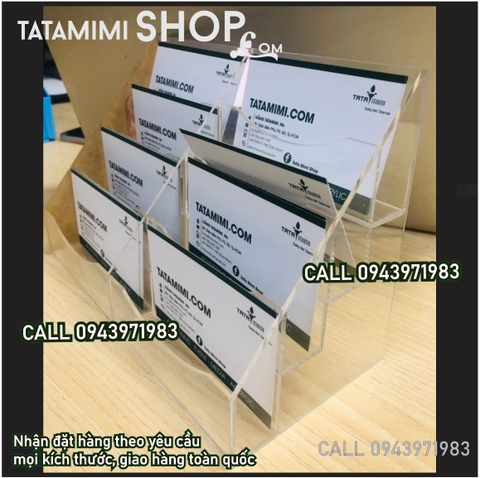 Kệ card làm theo yêu ô yêu cầu