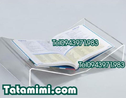 Kệ mica để sách cho ngày xuất bản