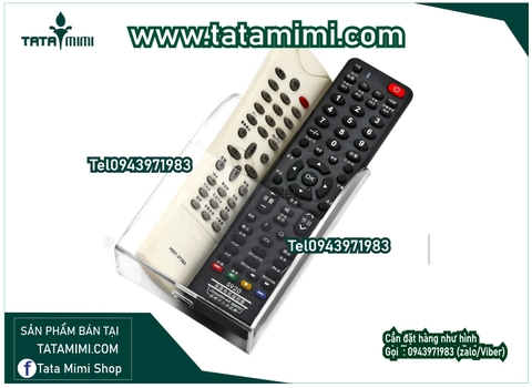 Kệ mica đựng các loại điều khiển treo tường