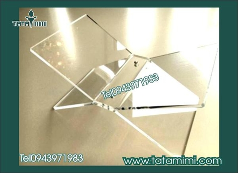 Kệ mica đựng sách báo tài liệu