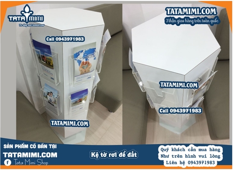 Kệ tờ rơi để bàn và để đất