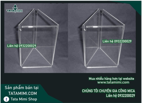 Kệ mica 3 mặt để tờ rơi, Kệ 3 Mặt để quảng cáo , kệ 3 mặt để bàn
