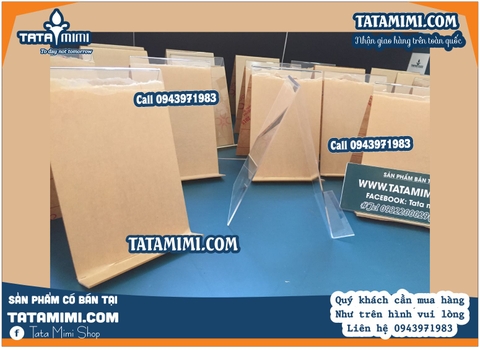 Kệ để sách để bàn làm từ mica 3mm trở lên
