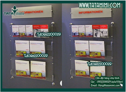 Các mẫu Kệ mica treo tường giá rẻ