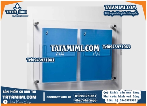Kệ tờ rơi treo tường đa dạng về mẫu mã