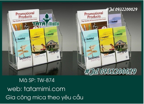 Kệ tờ rơi để bàn được thiết kế đa dạng,phong phú về mẫu mã