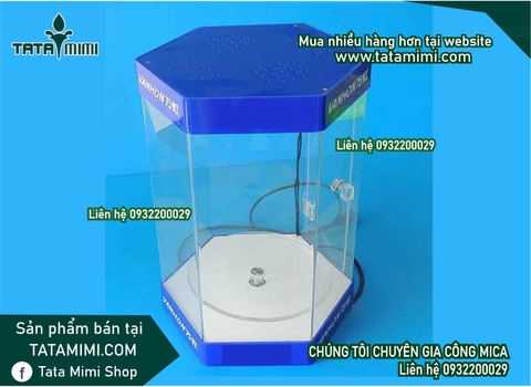 Kệ xoay mica để đồ vật hoặc giấy tờ