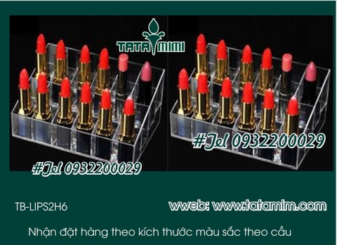 Làm kệ mỹ phẩm bằng mica là xu hướng hiện nay