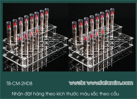 Kệ mỹ phẩm được gia công kỹ lưỡng