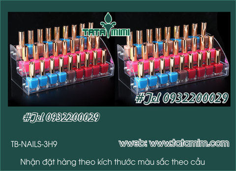 Tatamimi có bán kệ để nước sơn móng tay