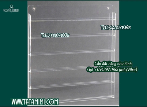 Kệ treo nước sơn được làm tối thiểu mấy tầng