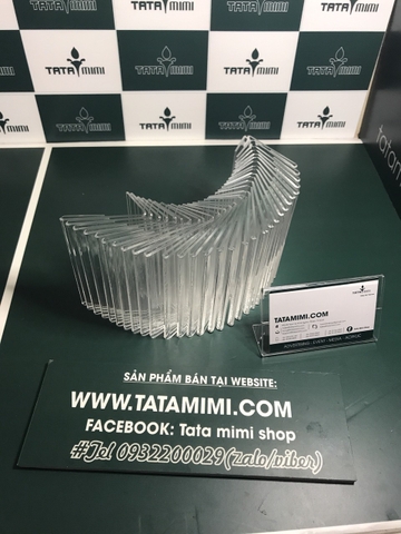 Kệ mica để giá tiền các kích thước