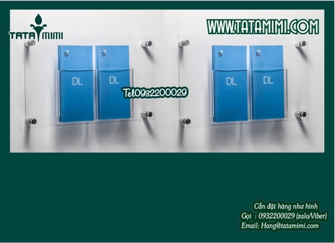 Kệ checklist treo tường mica tạo sự hoàn hảo cho không gian
