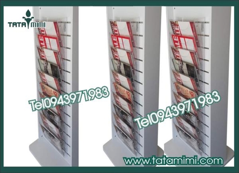 Kệ nhiều ngăn treo tường bằng mica
