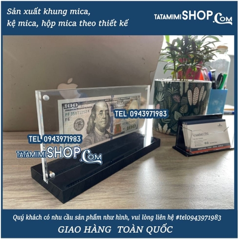 Kệ trưng bày tiền có sẵn hàng