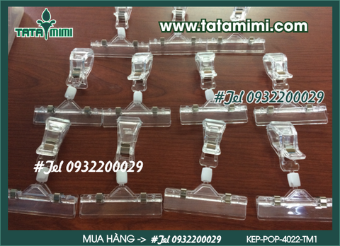 Đủ mẫu kẹp pop kẹp wobber cho khách lựa chọn