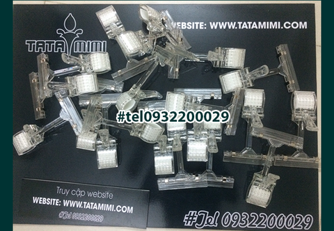 Kẹp pop để bàn bằng chất liệu mica trong