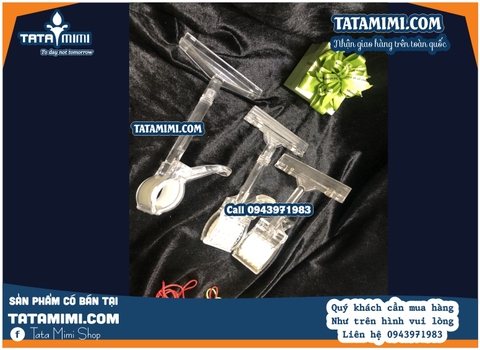 Kẹp mica tháo rời được