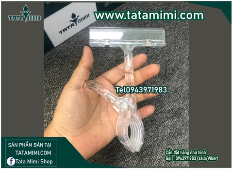 Kẹp mica có sẵn kích thước nào