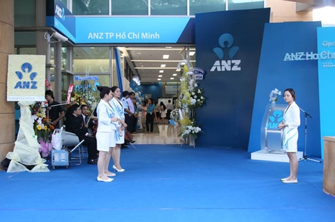 Lễ khai trương ANZ Bank