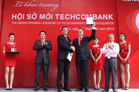 Khánh thành hội sở techcombank