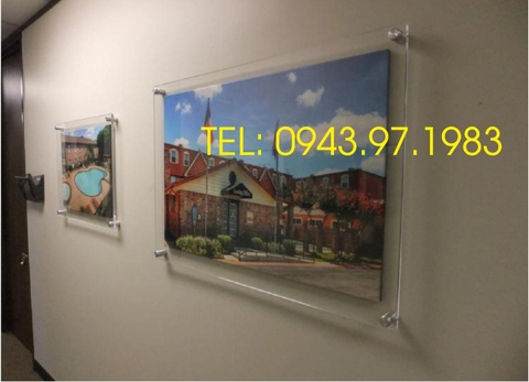 Khung tranh poster để bàn tinh tế, sang trọng