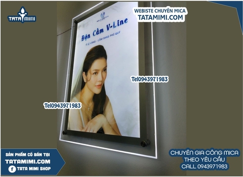 Menu led để bàn khác treo tường như thế nào