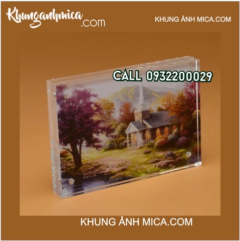Khung Mica Hít Nam Châm Để Bàn Kích Thước 18x13 cm: Sự Kết Hợp Hoàn Hảo Giữa Tinh Tế và Tiện Lợi