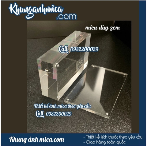 Khung mica hít nam châm A6 – Giải pháp trưng bày thông minh, hiện đại