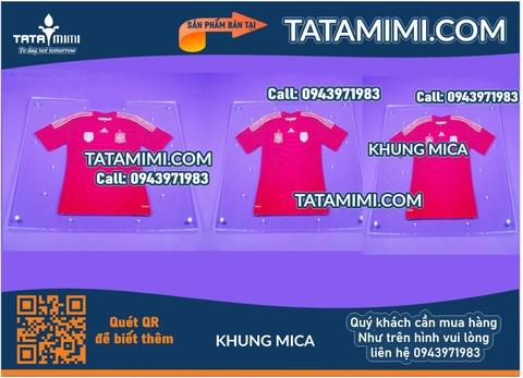 Khung Mica để Simple Áo Treo Tường