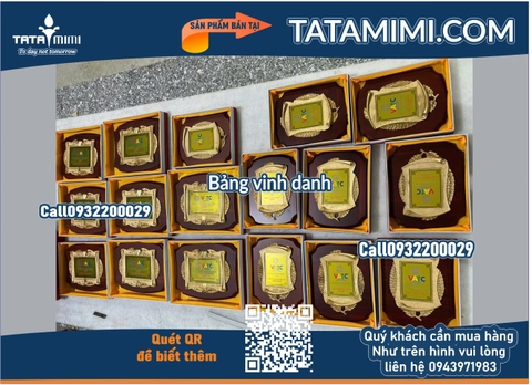Kỉ niệm chương vinh danh kèm hộp sang trọng