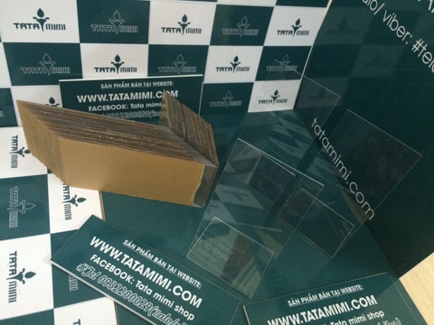 Kệ mica chữ L dùng làm biển thực đơn,biển số bàn