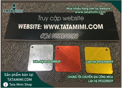 Mica gương kích thước bao nhiêu