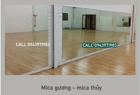 Mica gương có sẵn tại kho các màu