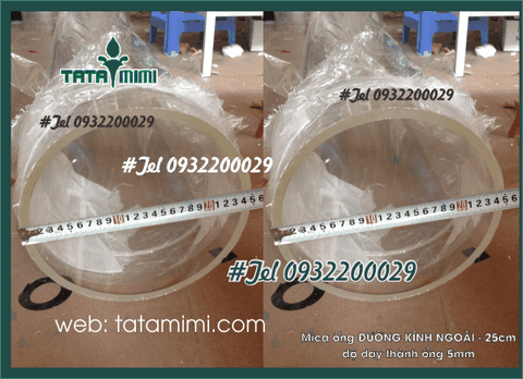 Ống mica đường kính 900mm vừa xuất hàng sáng nay