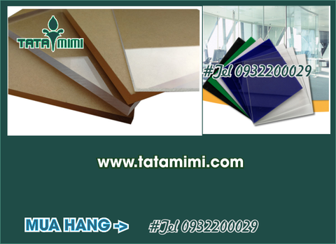 Mica tấm màu đài loan tạo ra các sản phẩm đẹp bắt mắt