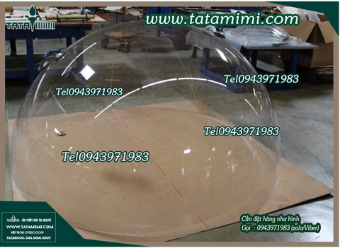 Quả cầu mica theo các kích thước