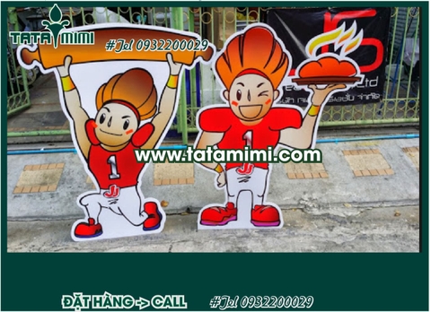 Standee hình nộm hình thức quảng cáo hiệu quả